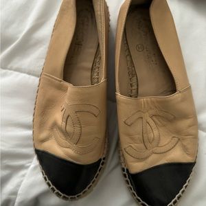 Authentic Chanel espadrilles